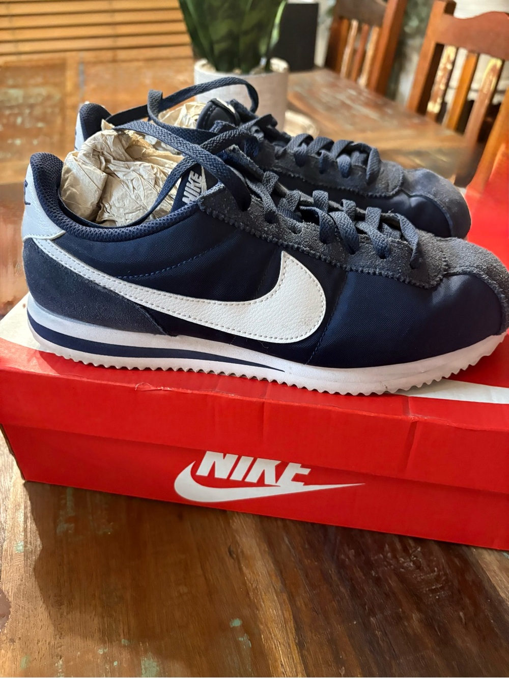 Nike Cortez in Blue